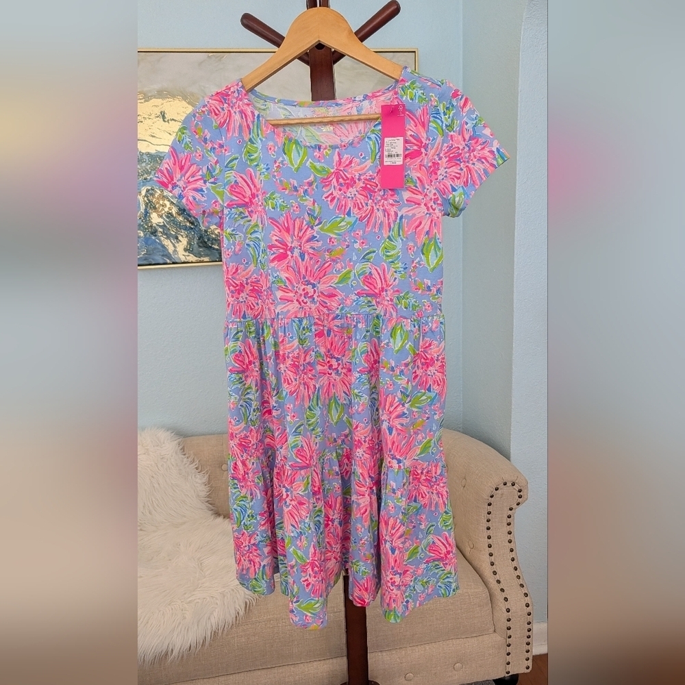 NWT Lilly Pulitzer Geanna Floral Mini Dress Size XS - Picture 6 of 11